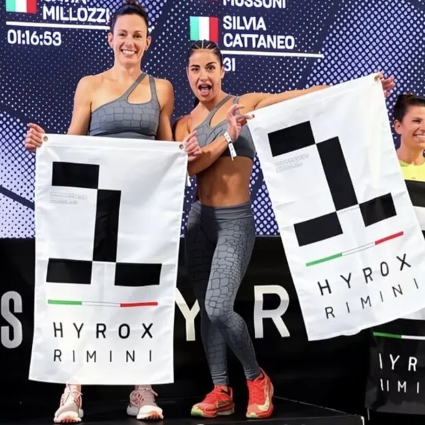 Catia Millozzi 1ª alla gara Hyrox Rimini 2026